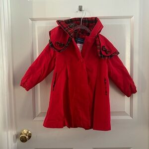 Rothschild Lined Winter Rain Coat w Fleece Lined Hood 24 Months